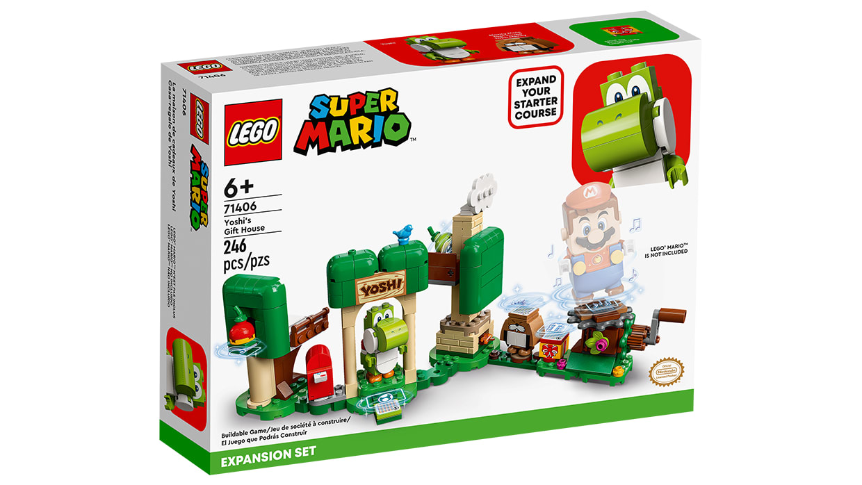 LEGO® Super Mario™ Yoshi's Gift House Expansion Set